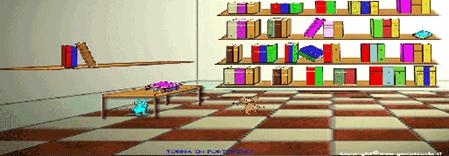 logo e collegamento alla biblioteca di giocoscuola